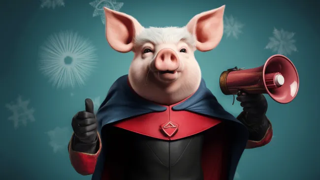 animal farm pig